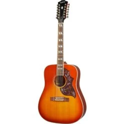 Epiphone Inspired By Gibson Hummingbird 12-string, Aged Cherry Sunburst